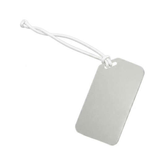 Malvern Luggage Tags Silver